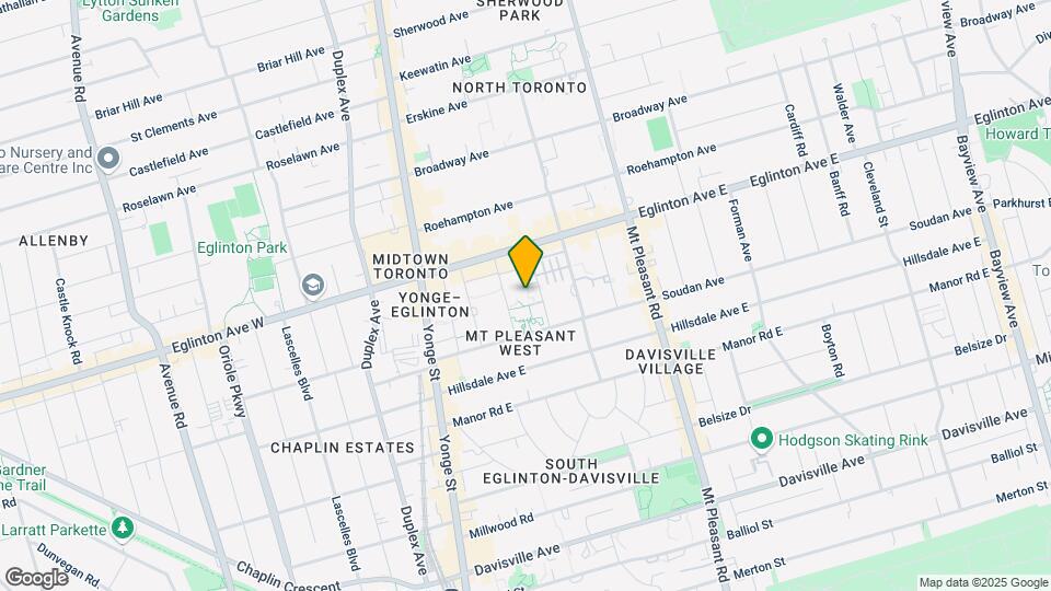 The Torontonian Map and Location Details