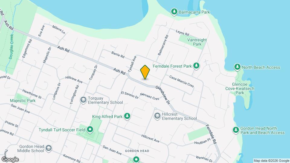 1840 Grandview Dr Map and Location Details