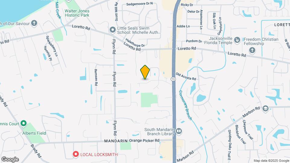 2843 Hidden Stagecoach Rd Map and Location Details