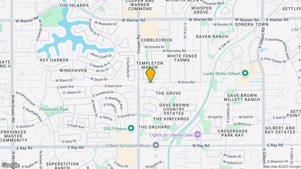 1220 S Abilene Ct Map and Location Details