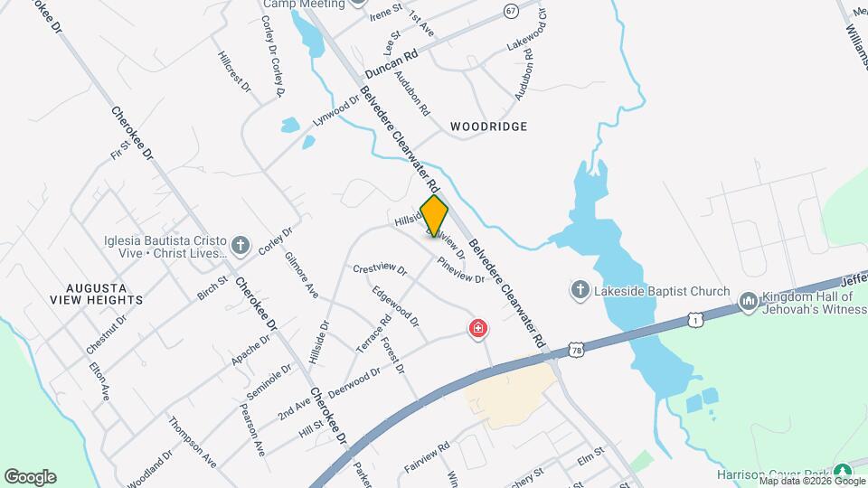 204 Pineview Dr Map and Location Details