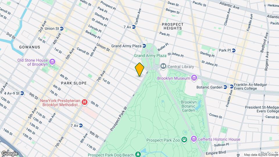 863 Carroll St Mapa y Detalles de la Ubicación