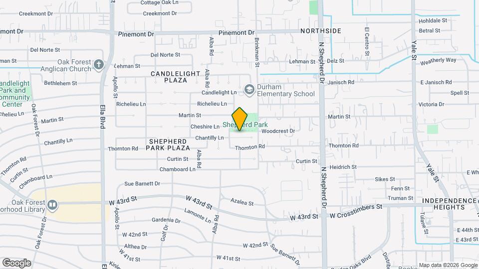 926 Chantilly Ln Map and Location Details