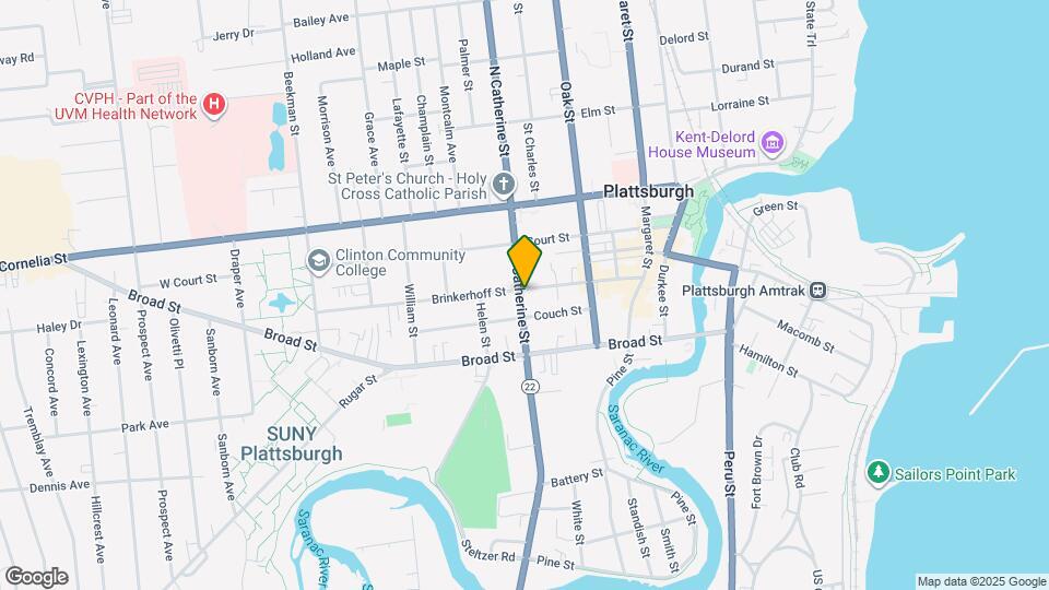 73 Brinkerhoff St Map and Location Details