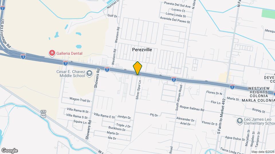 20 Silverado Dr E Map and Location Details