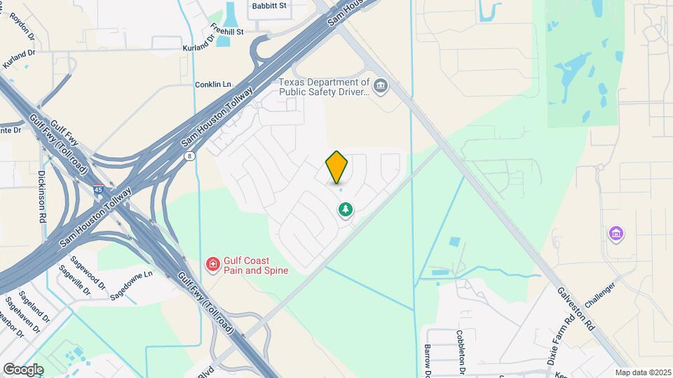 10939 Clearsable Ln Map and Location Details
