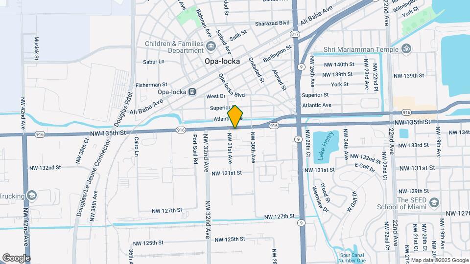 3050 NW 135th St Map and Location Details