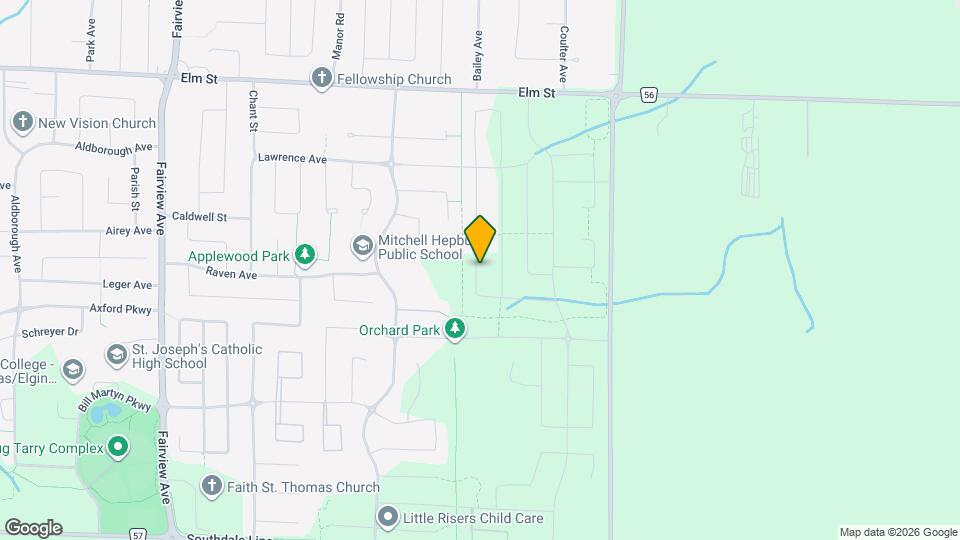 57 Acorn Trail Map and Location Details