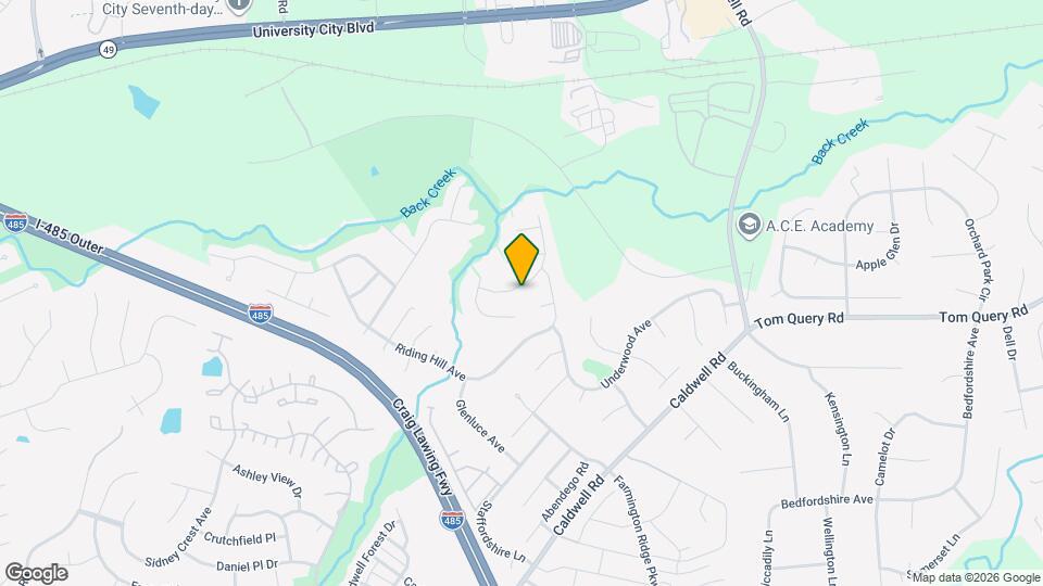 11902 Cheviott Hill Ln Mapa y Detalles de la Ubicación