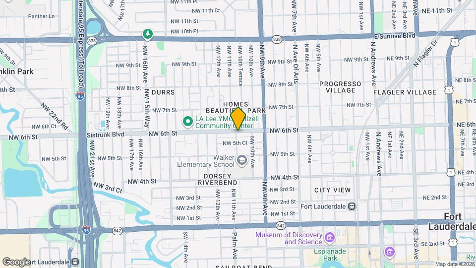 1050 NW 6th St Mapa y Detalles de la Ubicación