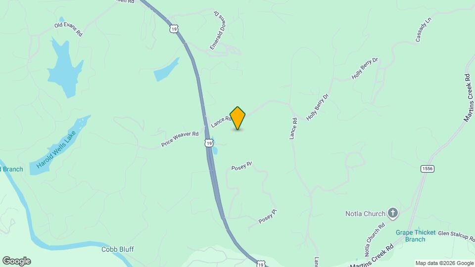 194 Lance Rd Map and Location Details