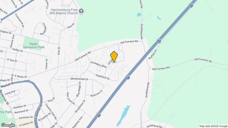 1135 Paul Revere Ct Map and Location Details