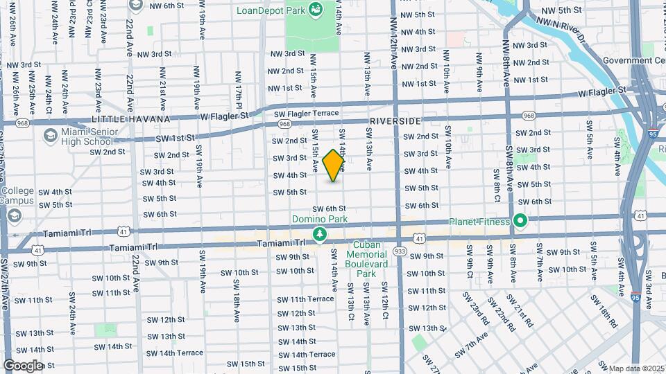 1425 SW 5th St Map and Location Details