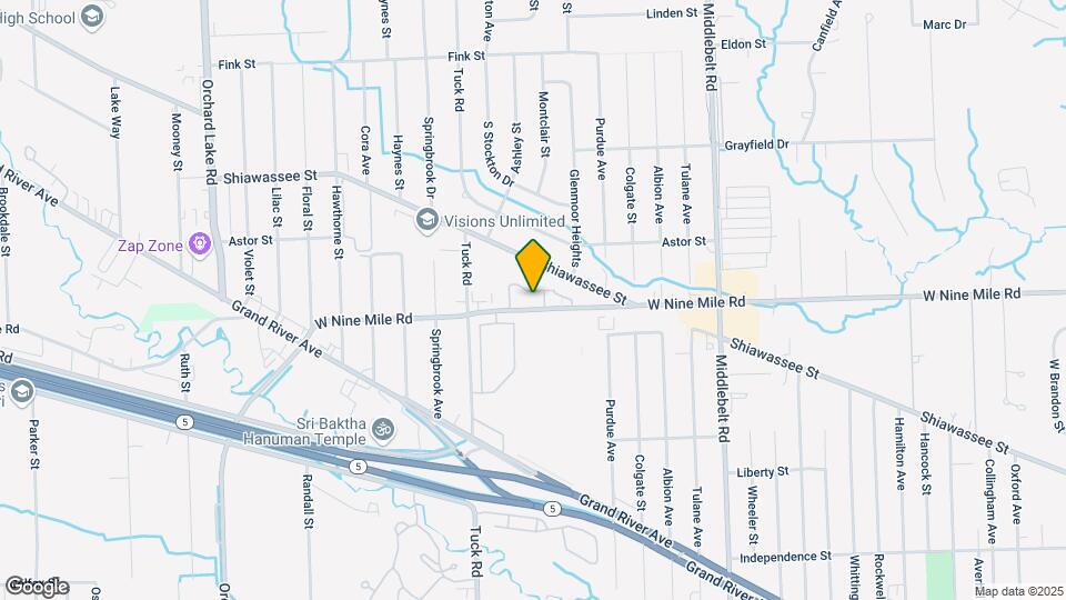 Farmington Manor Apartments Map and Location Details