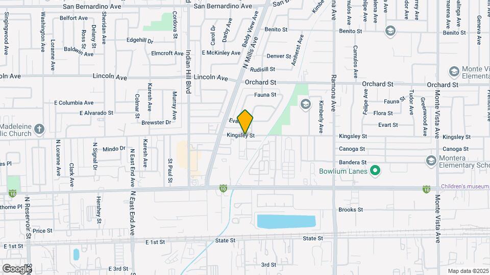 10303 Pradera Ave Map and Location Details