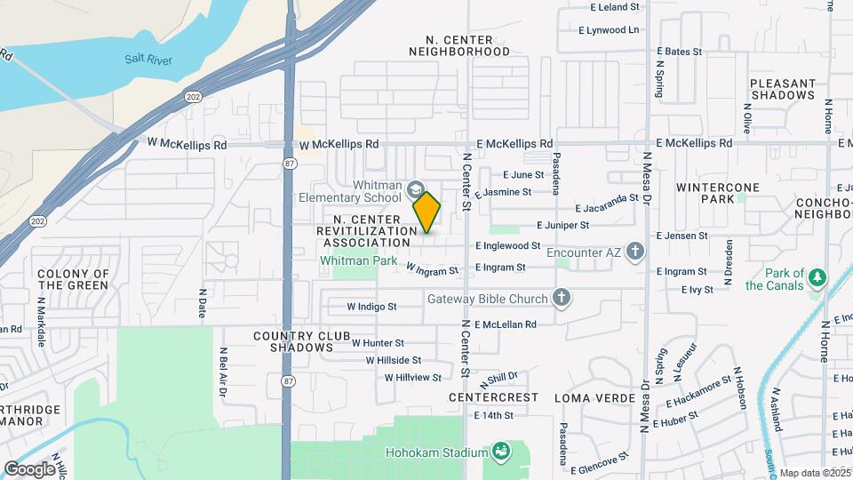 58 W Inglewood St Map and Location Details