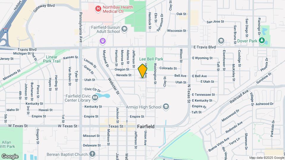 612 Utah St Map and Location Details