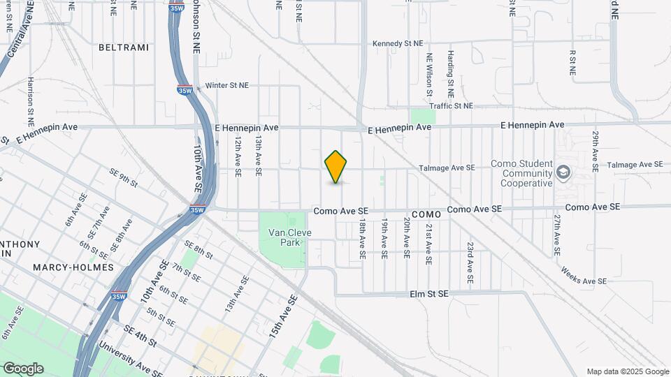 1035 17th Ave SE Map and Location Details