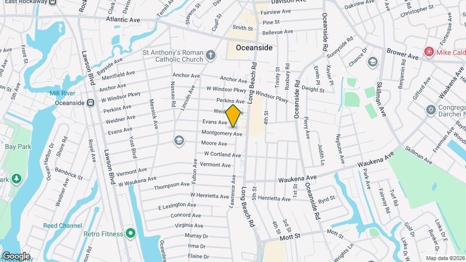 30 Montgomery Ave Map and Location Details