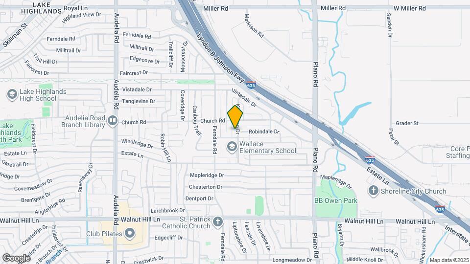 10023 Kirkhaven Dr Map and Location Details