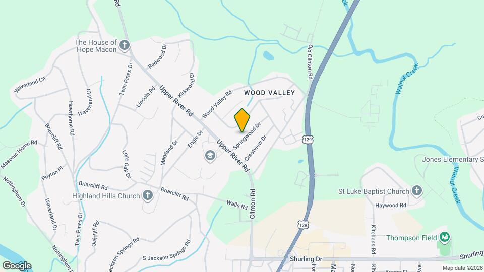 1840 Springwood Dr Map and Location Details
