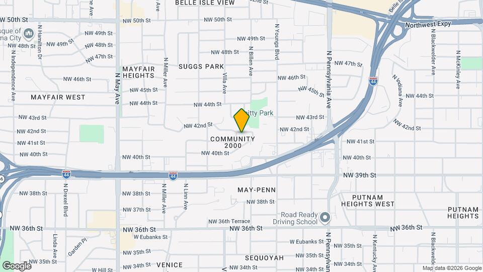 2416 NW 42nd St Map and Location Details