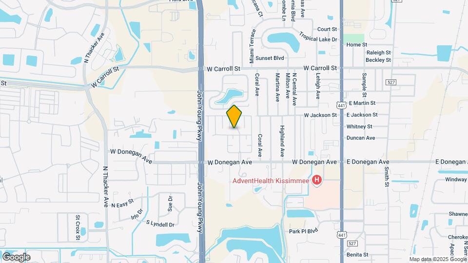 Kissimmee Gardens Mapa y Detalles de la Ubicación