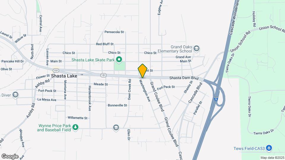 4808 Shasta Dam Blvd Map and Location Details