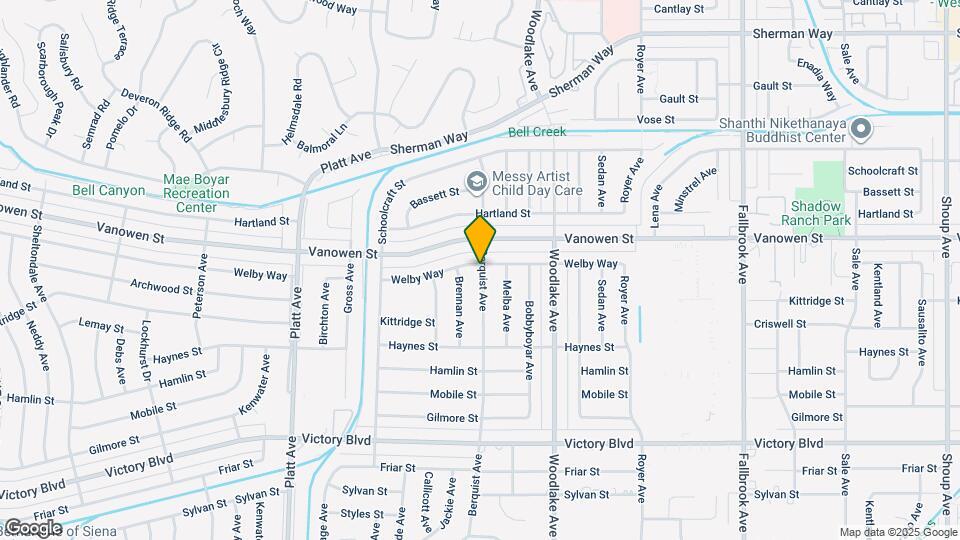 23300 Welby Way Map and Location Details