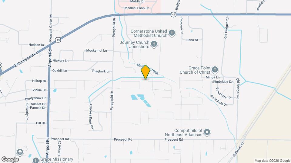 4600 Gregory Cove Map and Location Details