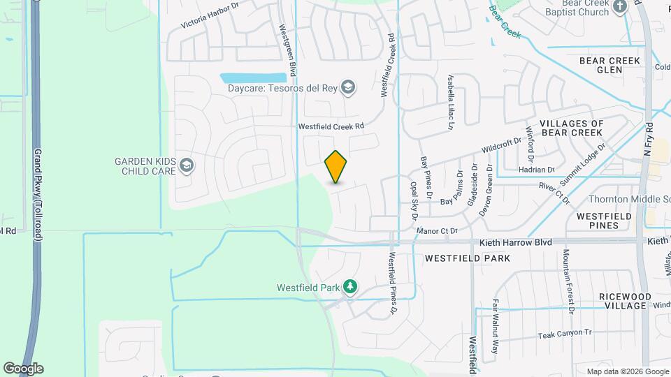 22102 Westerpine Ln Mapa y Detalles de la Ubicación