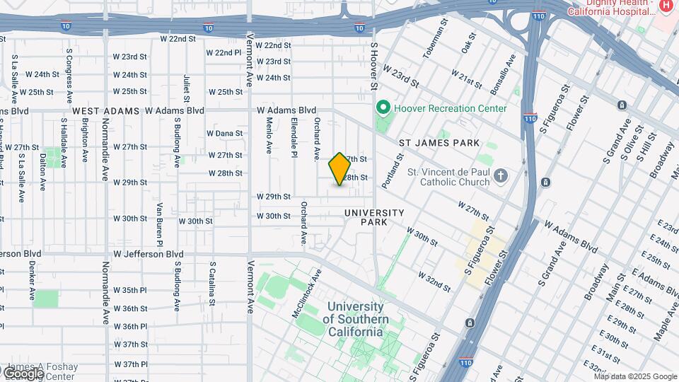 1179 W. 29th St. Mapa y Detalles de la Ubicación
