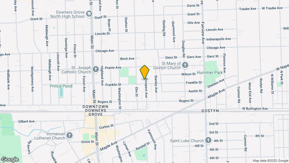 4840 Prospect Ave Map and Location Details