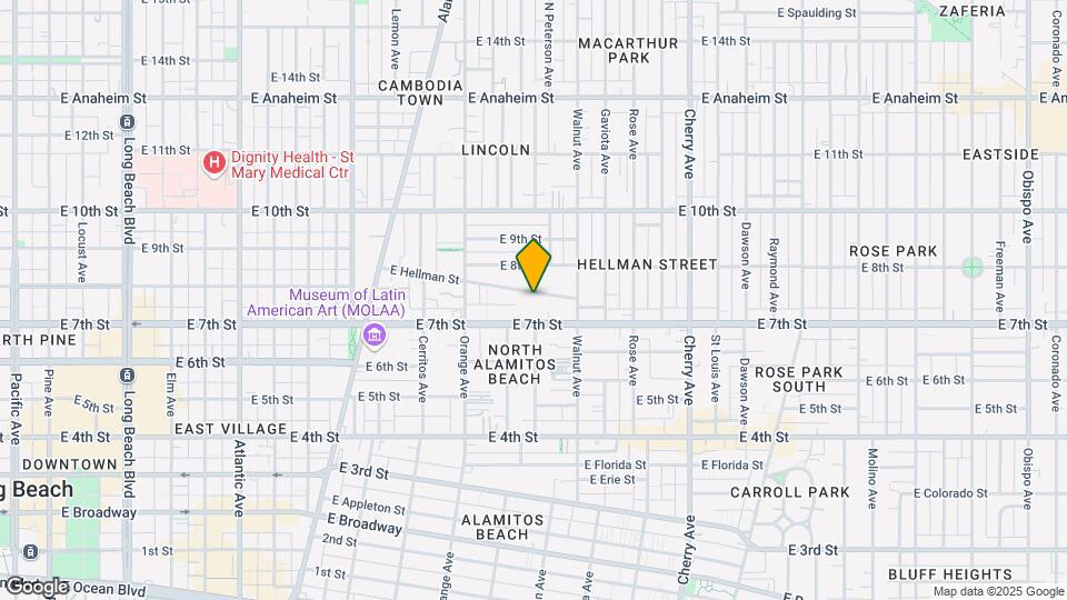 1422 Hellman St Mapa y Detalles de la Ubicación