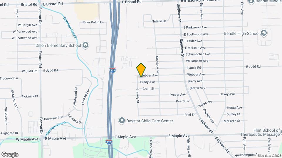 1374 Webber Ave, Unit Q-102 Mapa y Detalles de la Ubicación