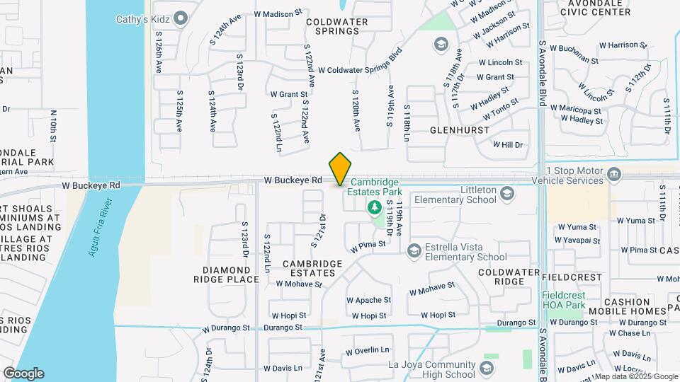 1204 S 120th Ln Map and Location Details