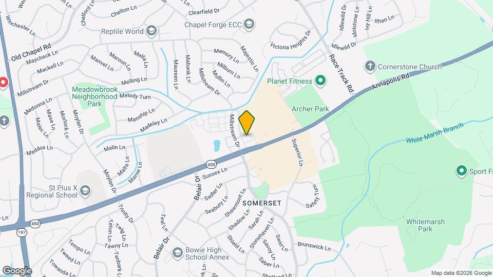 12705 Marquette Ln Map and Location Details