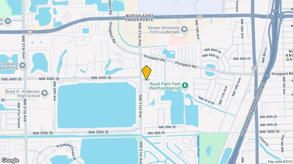 4303 NW 20th Ave Mapa y Detalles de la Ubicación