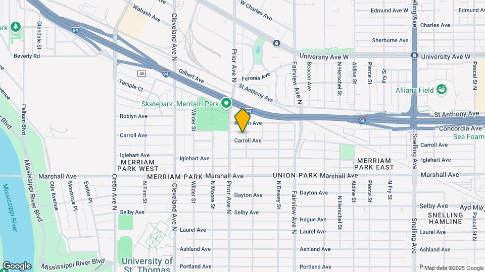 1921 Carroll Ave Map and Location Details