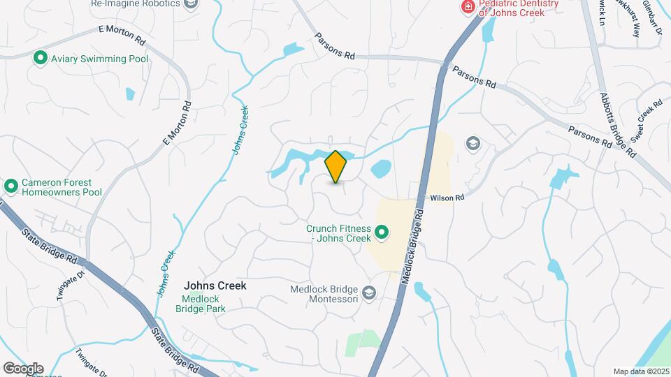 605 Lake Medlock Dr Map and Location Details