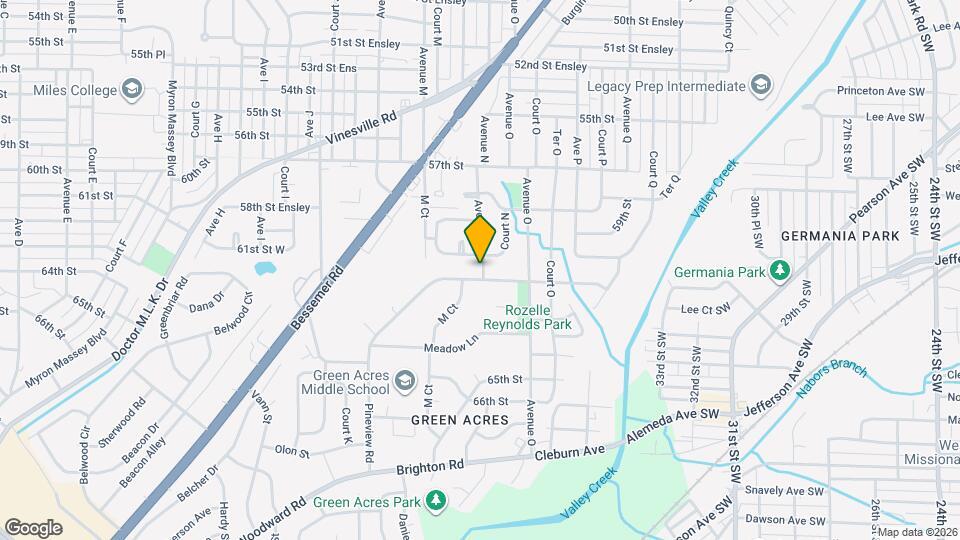 1340 Pineview Rd Map and Location Details