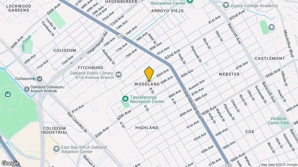8300-8306 B St Map and Location Details