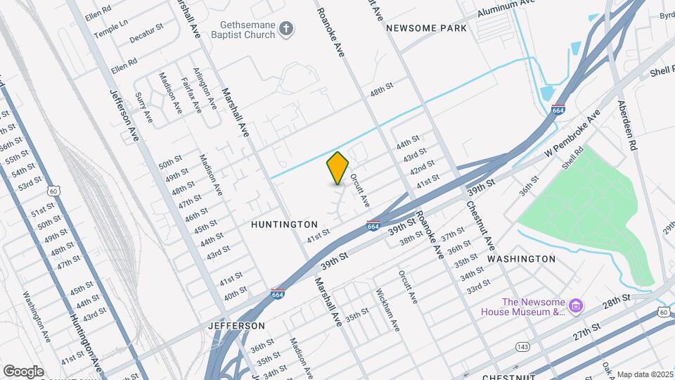 4263 Newsome Dr Map and Location Details