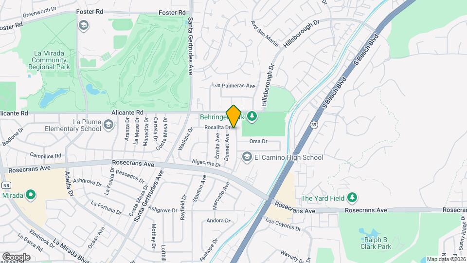 14417 Mercado Ave Map and Location Details