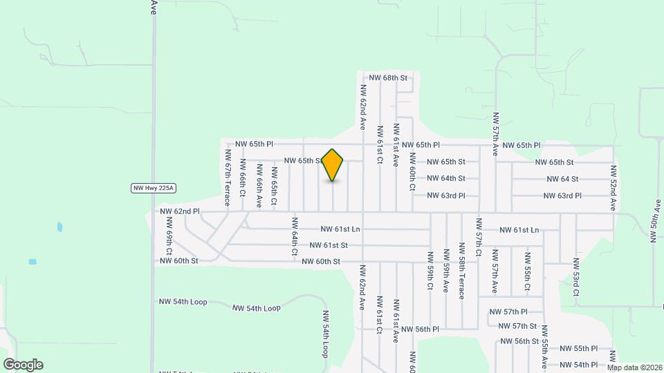 6344 NW 63rd Terrace Map and Location Details