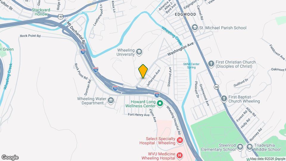 313 Washington Ave Mapa y Detalles de la Ubicación