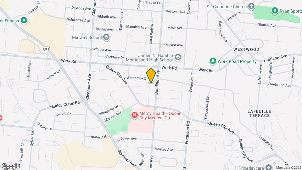 2962 Westridge Ave Mapa y Detalles de la Ubicación