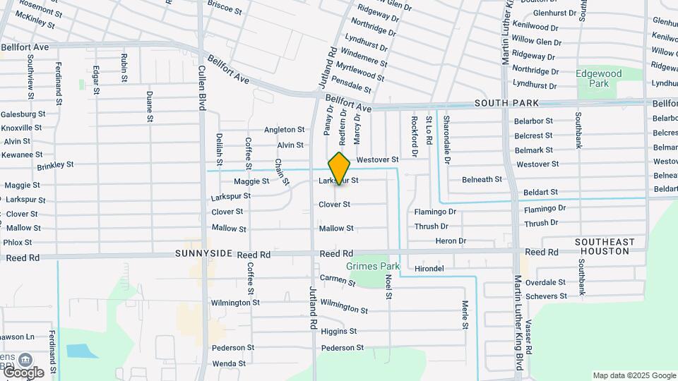 9005 Hilda St Map and Location Details