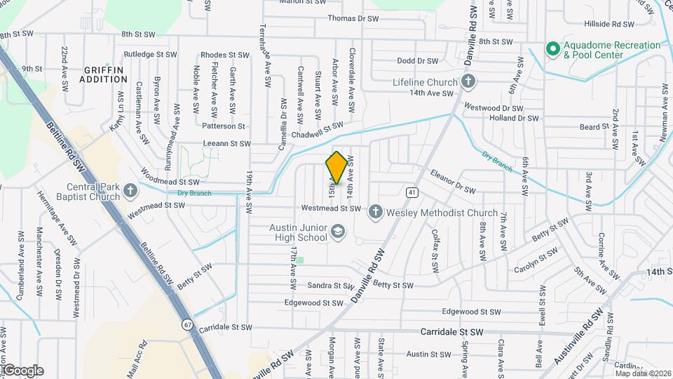 1518 15th Ave SW Map and Location Details