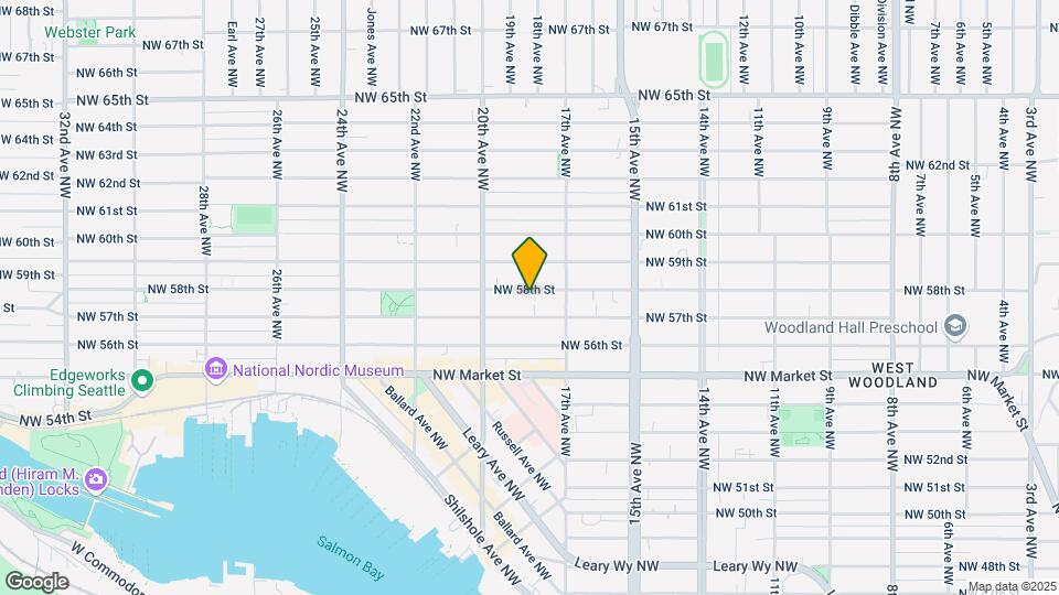 1731 NW 58th St Map and Location Details